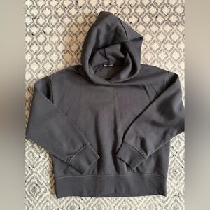 Zara slate gray hoodie, NWOT. Size S